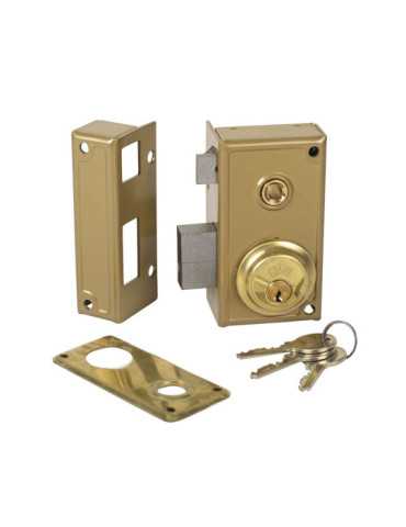 Cerradura de Sobreponer N 35 60mm Izquierda JIS