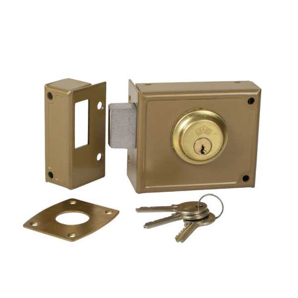 Cerradura de Sobreponer N 11 100mm Izquierda JIS