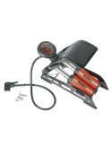 Bomba de Inflar a Pie 160 PSI Doble Cilindro RATIO