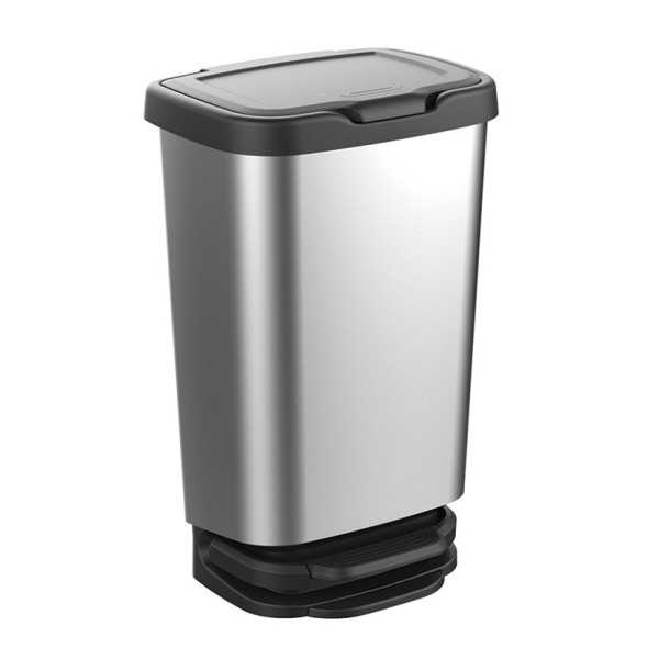 Cubo Multiuso de Pedal 40 L 39x29x63 cm
