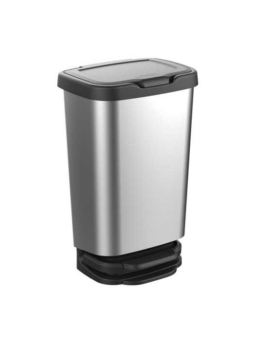 Cubo Multiuso de Pedal 40 L 39x29x63 cm