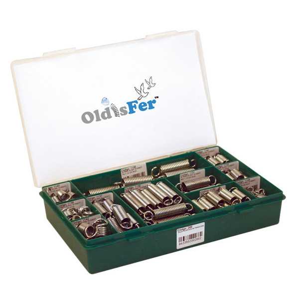 Caja Surtida Muelles Tracción 11 Modelos 162 Unidades OLDISFER