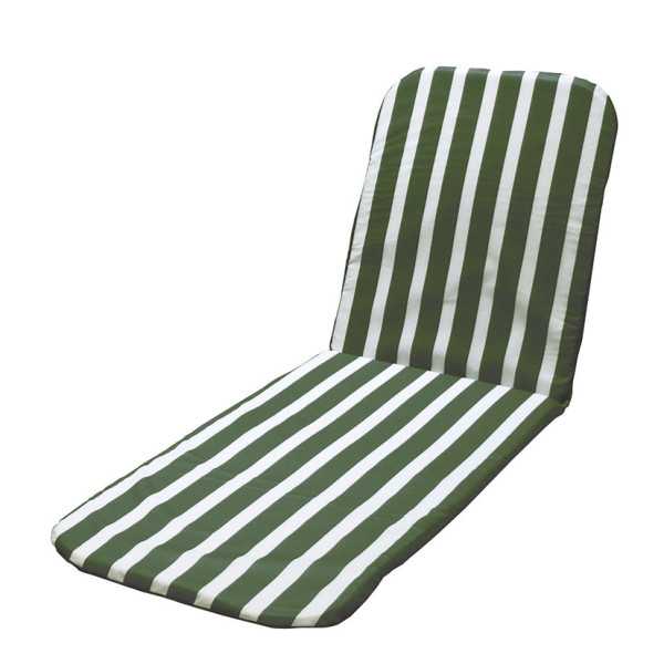 Cojín Carro Cama 185x55x2,5 cm Verde