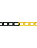 Cadena Polietileno Amarillo/Negro 6x39 25 m EHS