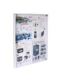 Panel de Anuncios V2 4 DIN A4 Blanco BTV