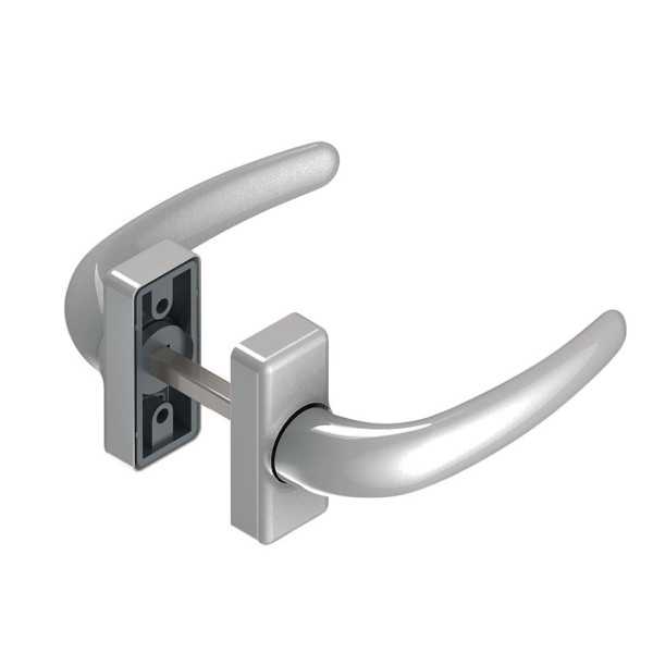 Manubrio Aluminio Plata M.6080 ALMA