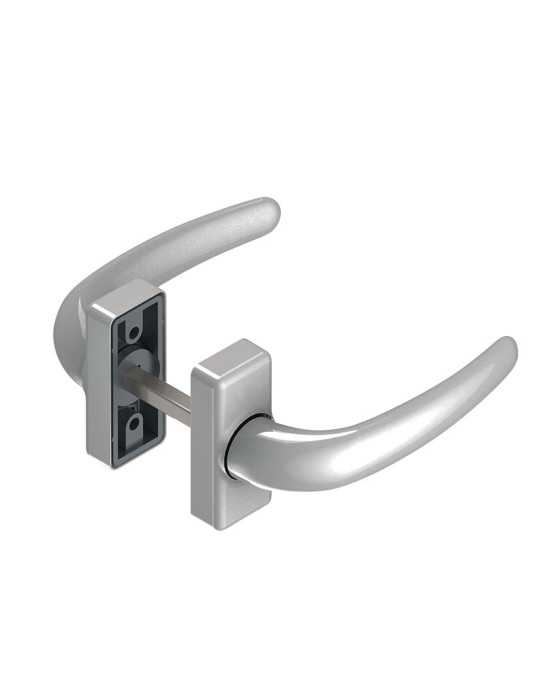Manubrio Aluminio Plata M.6080 ALMA