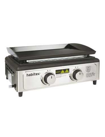 Barbacoa-Plancha de Gas BT 50 53x46x23 cm HABITEX