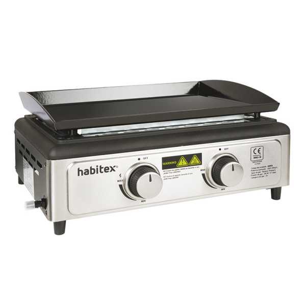 Barbacoa-Plancha de Gas BT 50 53x46x23 cm HABITEX