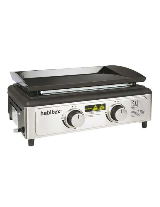 Barbacoa-Plancha de Gas BT 50 53x46x23 cm HABITEX