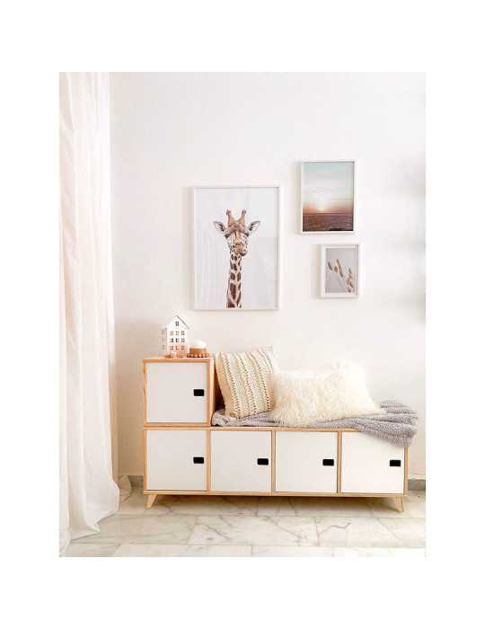 Cubo Modular Pino 36x32x36 cm