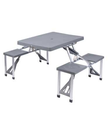 Mesa de Picnic con Bancos Integrados
