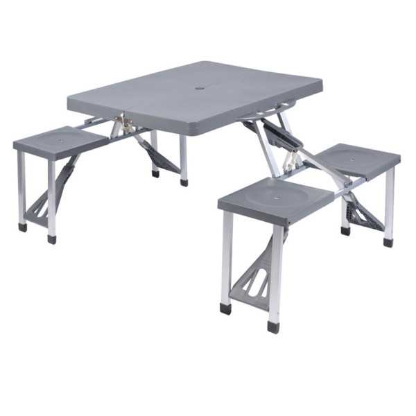 Mesa de Picnic con Bancos Integrados