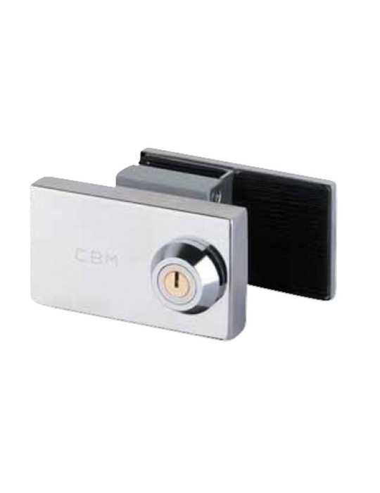 Cerradura para Puerta de Cristal Modelo 01-P KEYMAT