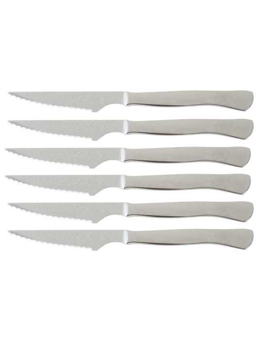 Set 6 Cuchillos Chuleteros Monoblock ARCOS