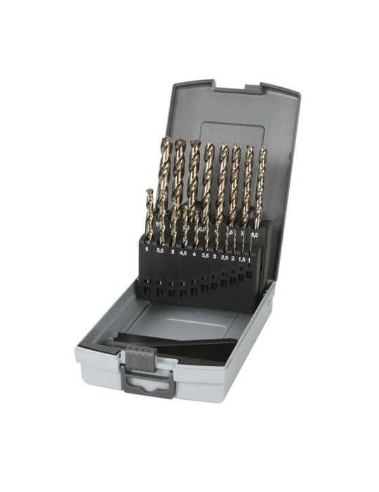 Juego de 19 Brocas HSS-Co para Metal RATIO