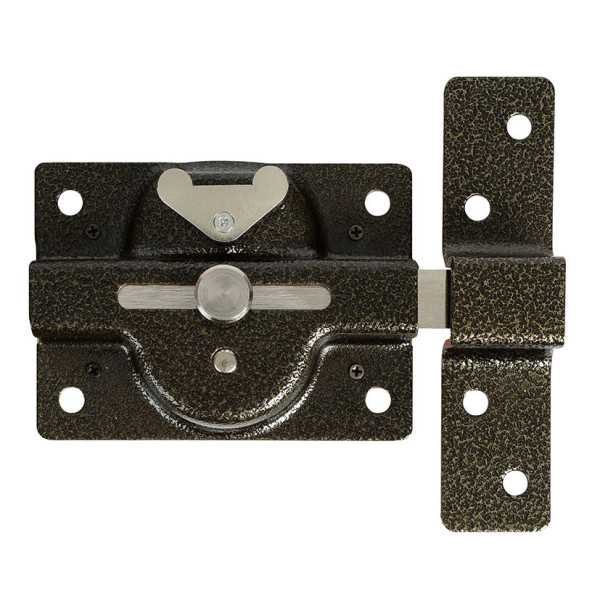 Cerrojo 500 Esmaltado Condena Interior Cilindro Redondo + 3 Llaves EZCURRA
