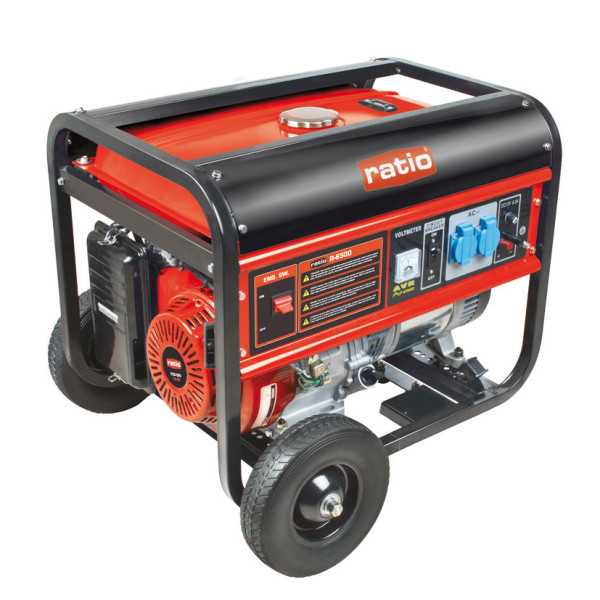Grupo Electrógeno Gasolina RG6500 5,5 kVA RATIO