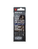 Juego de 6 Brocas HSS-Co Inox Plus RATIO