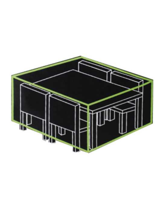 Funda para Mesa de Jardín 165x140x90 cm