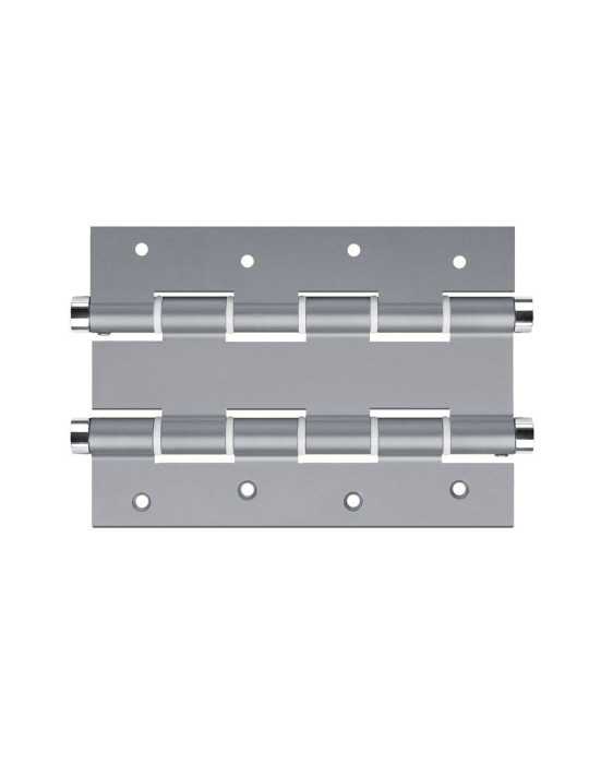 Bisagra de Muelle Aluminio DA180 2 Unidades Plata JUSTOR