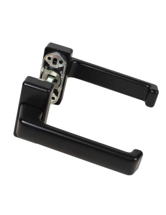 Manubrio Aluminio Lacado Negro M.2080 ALMA