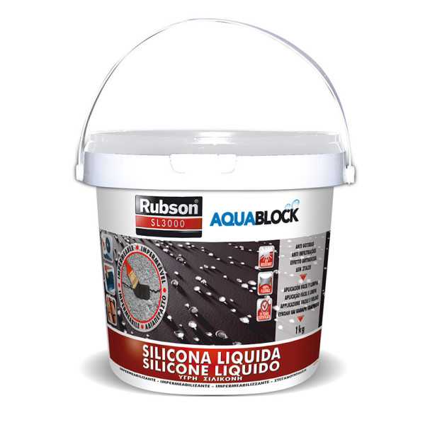 Silicona Líquida Aquablock 1 kg Blanca HENKEL