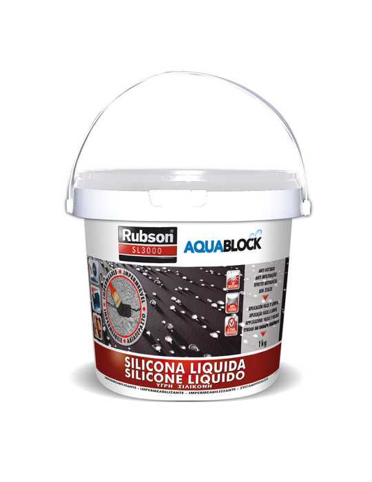 Silicona Líquida Aquablock 1 kg Blanca HENKEL