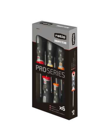 Juego de 6 Destornilladores RATIO PRO