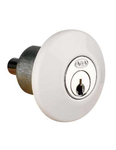 Cerradura Puerta Corredera 157 Blanco AGA