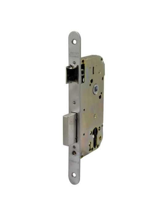 Cerradura de Embutir 130 Entrada 50mm Cilindro Redondo Inoxidable TESA