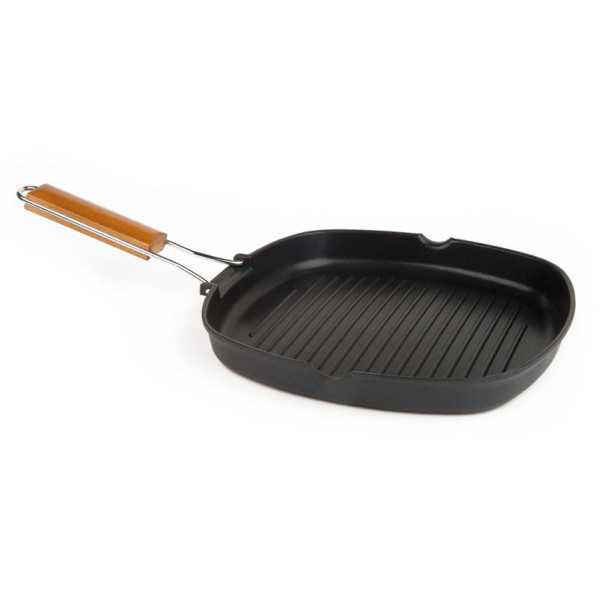 Asador Grill de Aluminio Fundido 28x28 cm