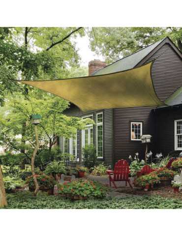 Toldo Cuadrado 5,5x5,5 m Arena LISTA