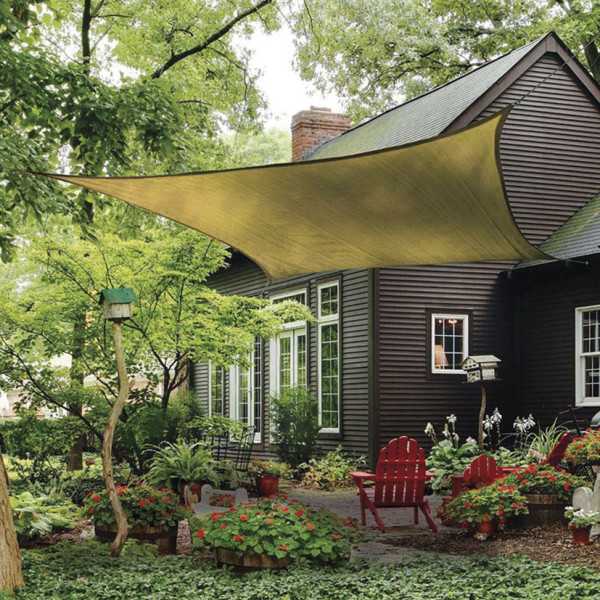 Toldo Cuadrado 5,5x5,5 m Arena LISTA