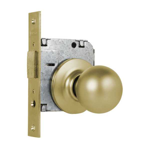 Cerradura de Pomo Entrada 3920 Latón Pulido TESA