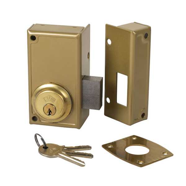 Cerradura de Sobreponer N 33 60mm Derecha JIS