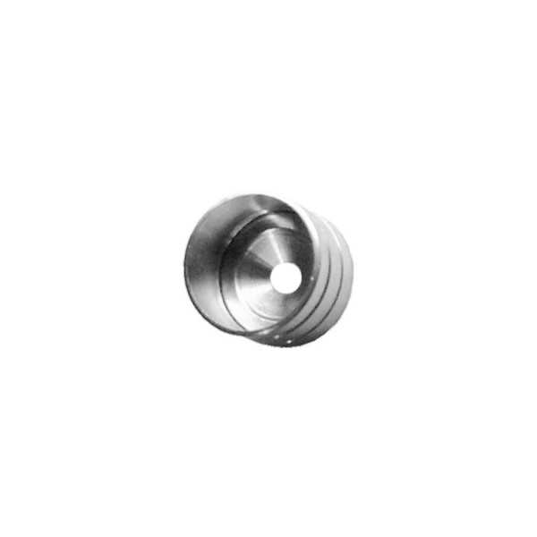 Soporte Barra Armario Ø19mm Níquel