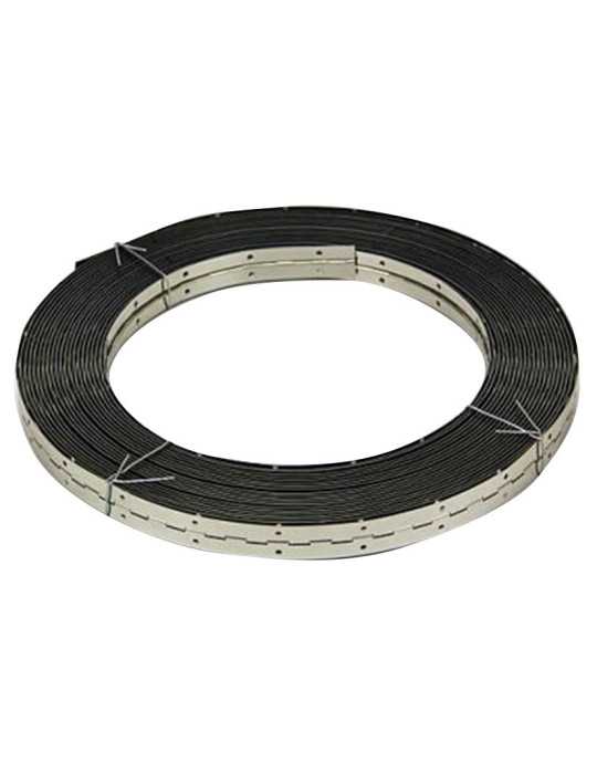 Bisagra de Piano en Rollo 25 m 32mm Níquel