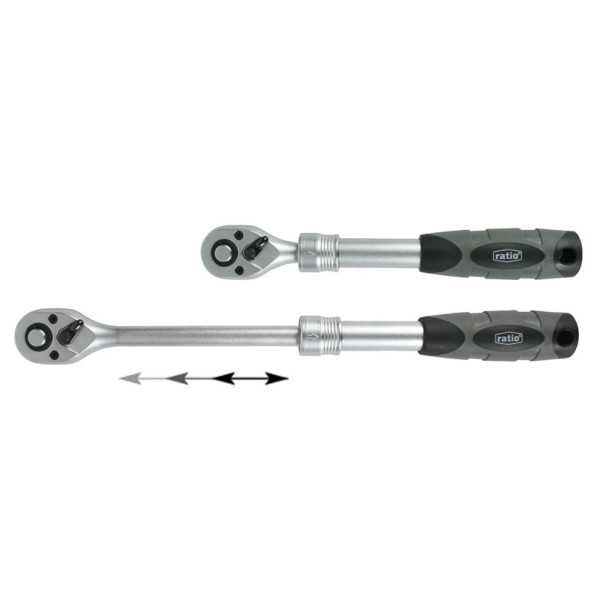 Llave de Carraca 1/2" 72T Extensible RATIO