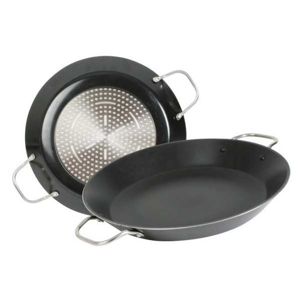 Paellera de Aluminio 4mm Inducción 34 cm