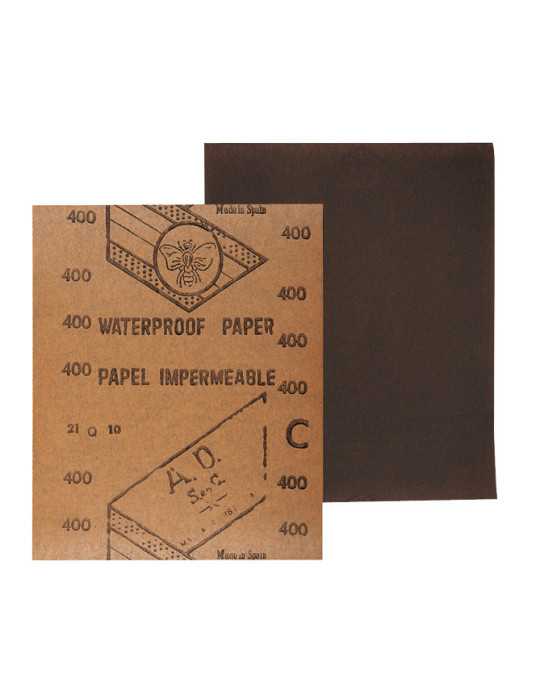 Abrasivo Papel Impermeable Abeja N240