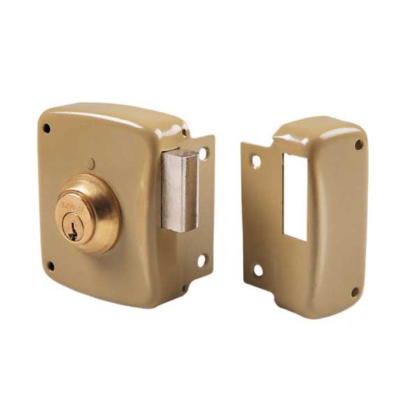 Cerradura de Sobreponer 5124A 120mm Izquierda LINCE