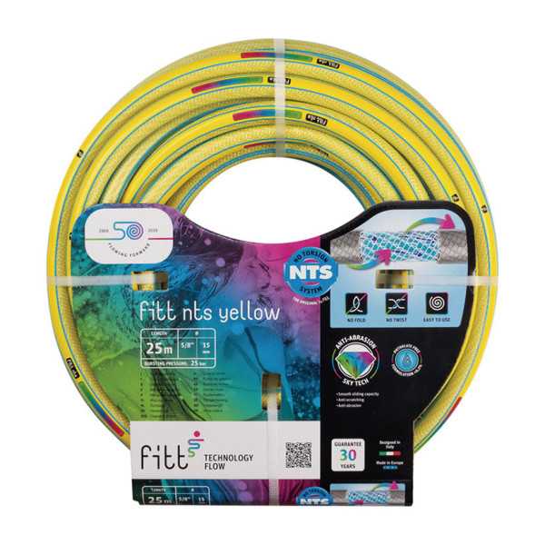 Manguera NTS Yellow 15mm 25 m FITT