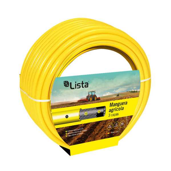 Manguera Agrícola 19x25mm 50 m LISTA