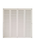 Rejilla de Ventilación Aluminio con Borde 1,2x50x50 Blanca