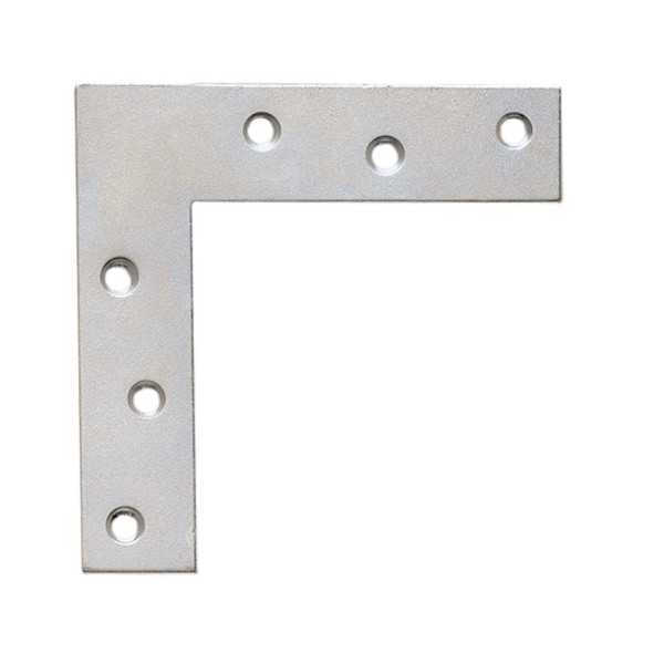 Escuadra Plana Cincada 100x100mm