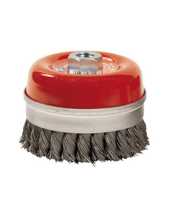 Cepillo Taza de Alambre Trenzado 105mm RATIO