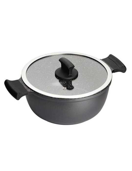 Serie Absolut Black Cacerola Alta 24 cm INOXIBAR