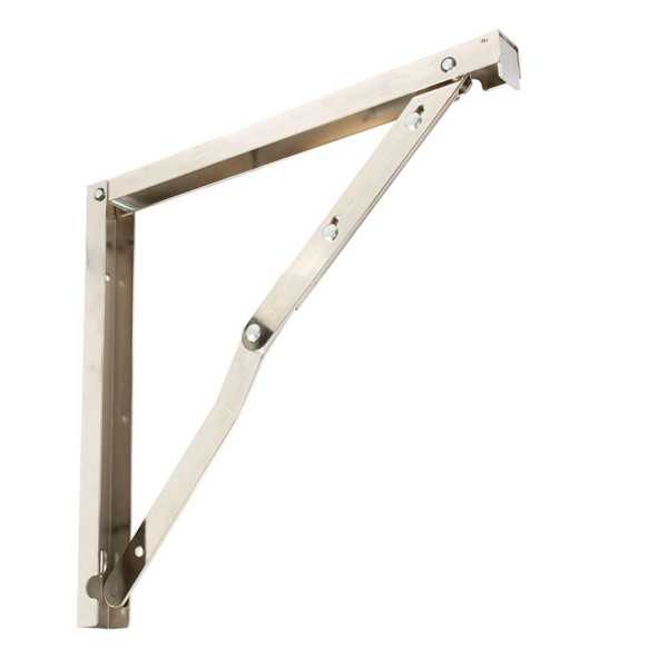 Escuadra Abatible Cromada 2 Posiciones 400x400mm