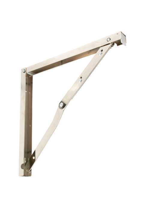 Escuadra Abatible Cromada 2 Posiciones 400x400mm